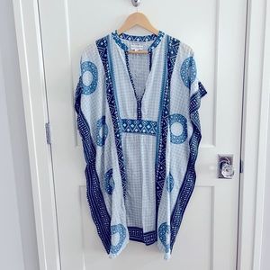 Cerulean Short Emerson Caftan